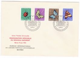 Lettre de Bern cachet S339 du 9.V.53