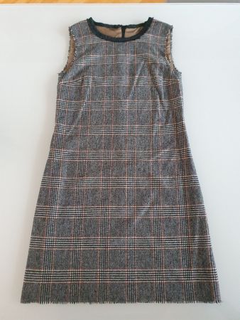 Robe Dolce & Gabbana en laine carreaux