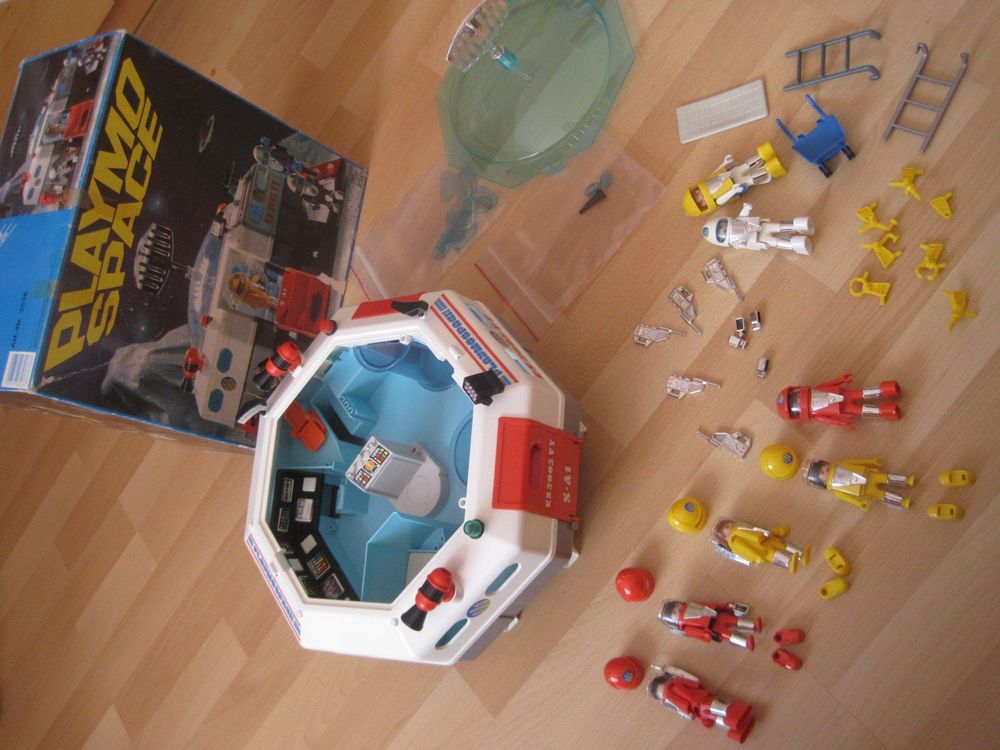 Station Spatiale Playmobil 3536 - Espace - Vintage Années 1980 - Geobra