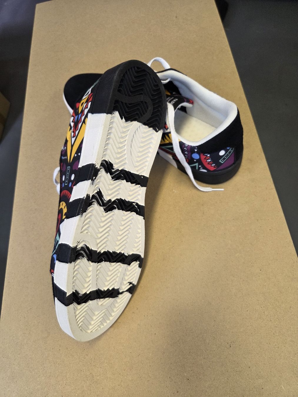 Scarpe da uomo: Skate Schuhe Sneaker neu mit buntem Muster – Nuovo (secondo la descrizione) da Zug venduto da olx_5shp 3