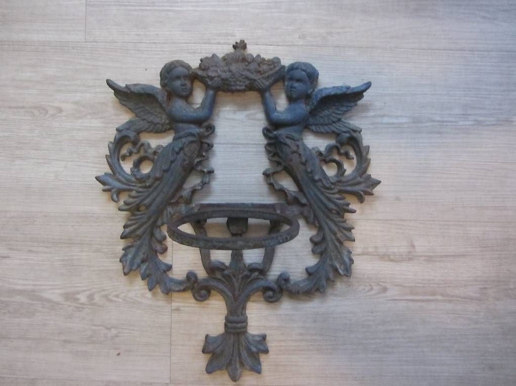 Supporti a parete: Blumentopfhalter aus Gusseisen – Usato da Malters venduto da Hausi88
