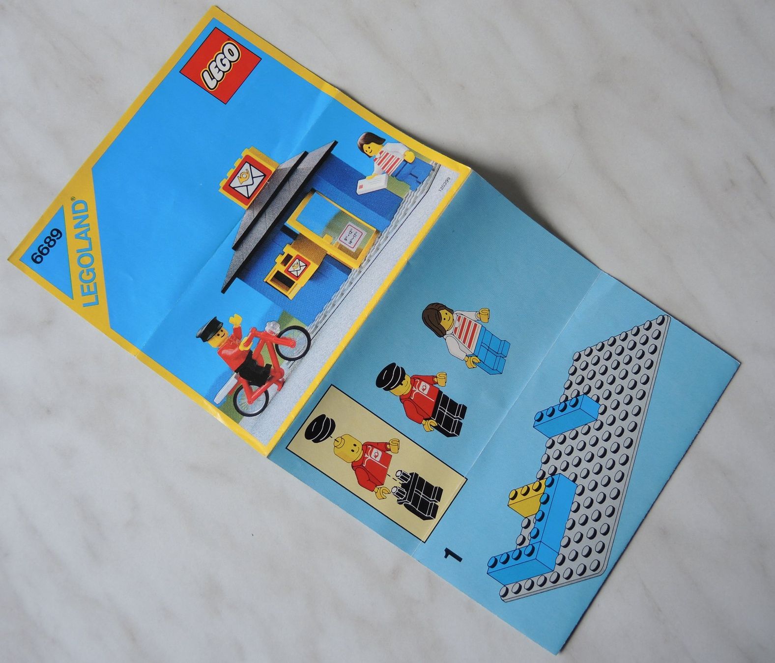 Lego Spielzeuge: kleine Poststelle,  Set 6689  (1985) – Gebraucht aus Burgdorf von ursla50 4