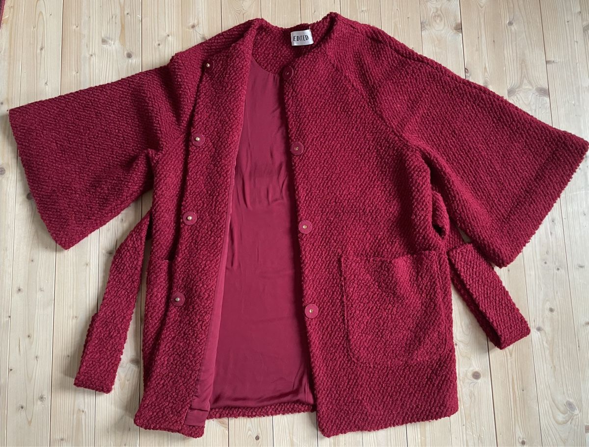 Cappotti: Kimonomantel 50 % Wolle 50 % Polyester – Nuovo (secondo la descrizione) da Biel/Bienne venduto da ilariareda 1