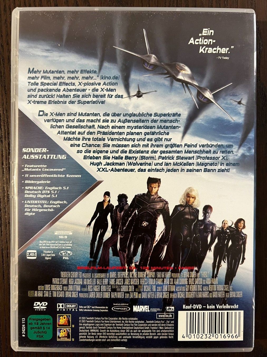 Alle DVDs: X Men 2 – Gebraucht aus Zürich von FilmFreunde 1