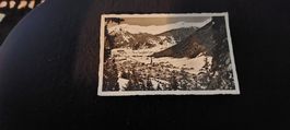 Alte Postkarte Davos 1935, beschriftet