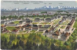 Bern Landesausstellung 1914 Ansicht gegen Süden