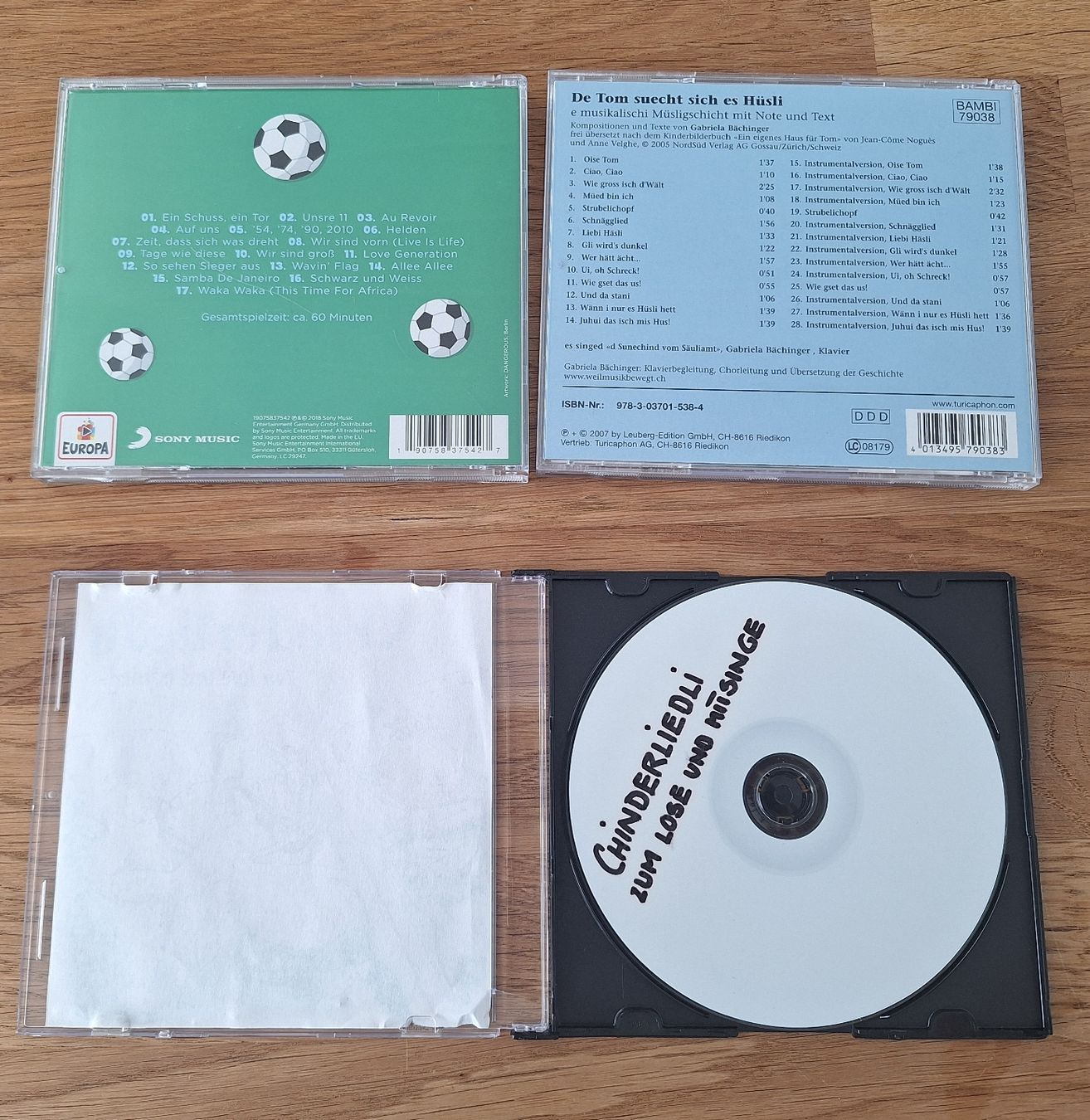 CDs: 3 Kinderlieder CDs, Lernlieder, Kindermusik – D'occasion à Sissach par luvama 1