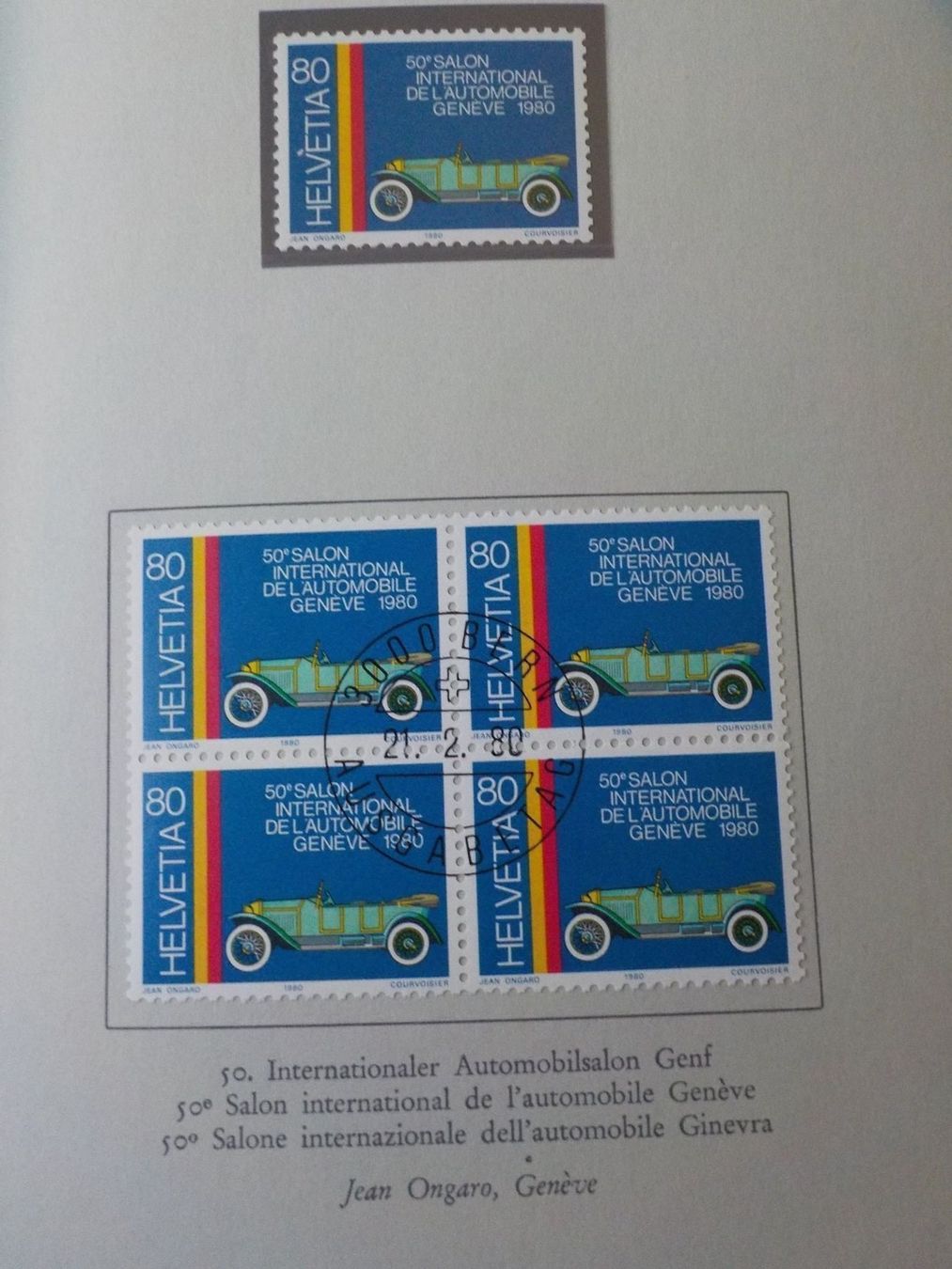 Alle Briefmarken: 1980, Jahresausgabe GD-PTT – Neu (gemäss Beschreibung) aus Muri b. Bern von Ricardoverkauf 4