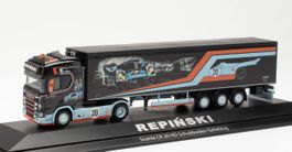 Scania CR 20 Sattelzug "Repinski Le Mans Herpa PC 1:87