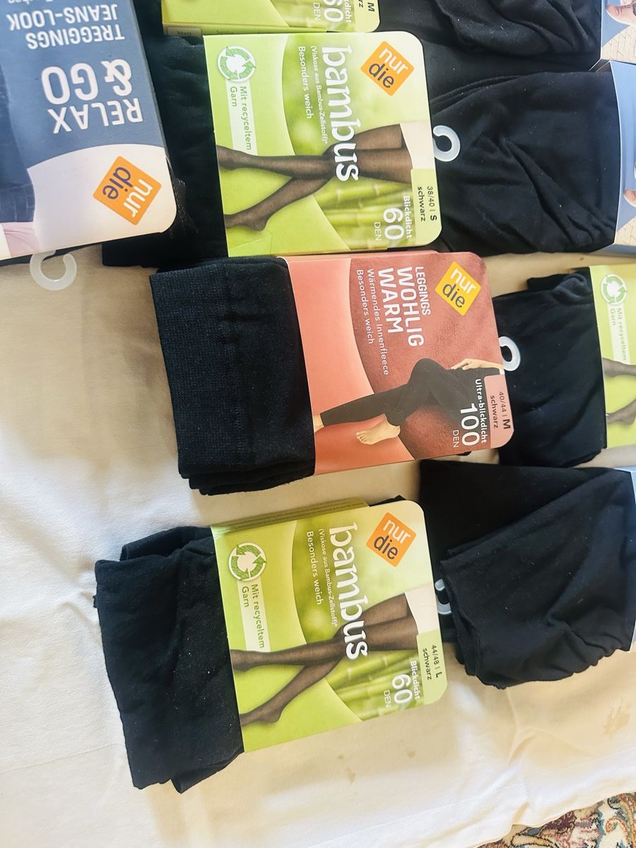 Leggings: Trend Leggings mit Baumwolle 83-40 oder 40-44 – Nuovo (secondo la descrizione) da Dietikon venduto da moradi24 4