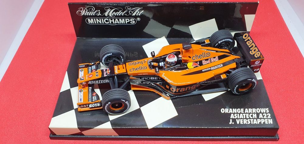 Minichamps 1/43 Orange Arrows Asiatech A22 - Verstappen - 2001 - Collection