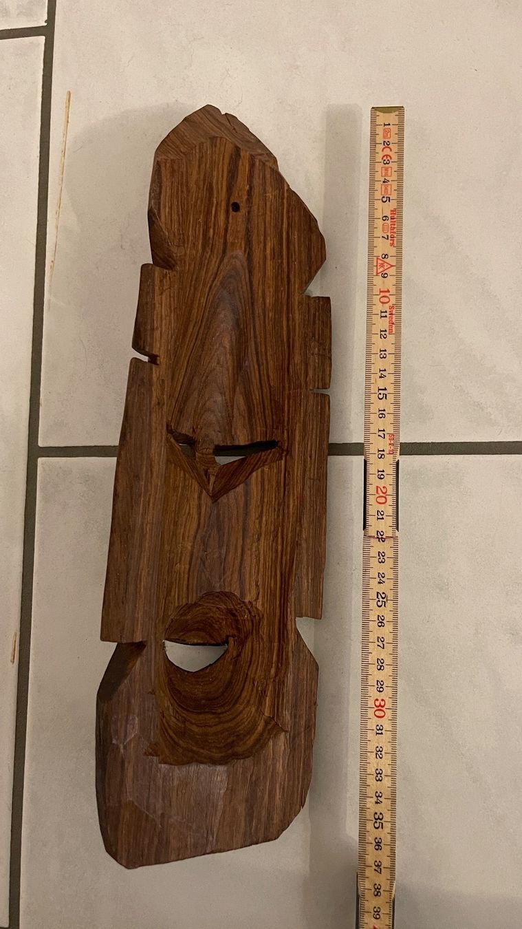 Arte internazionale: Afrikanische Holz Maske Handgeschnitzt – Usato da Etzgen venduto da Vendomondo 1