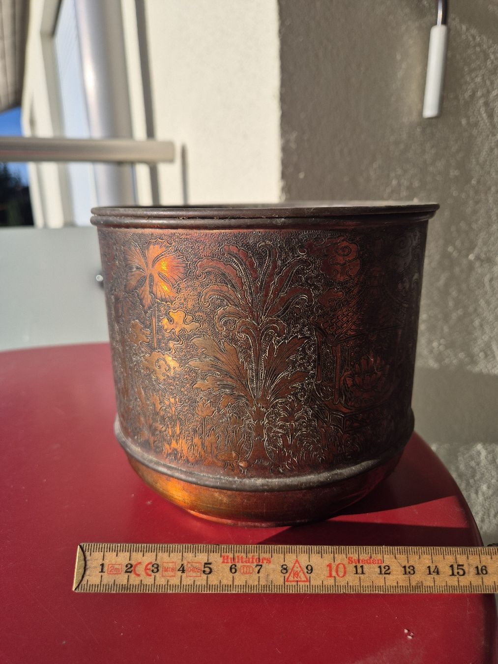 Casseroles: Übertopf Kupfer Pflanzentopf – D'occasion à Schlatt TG par Schrauber_01