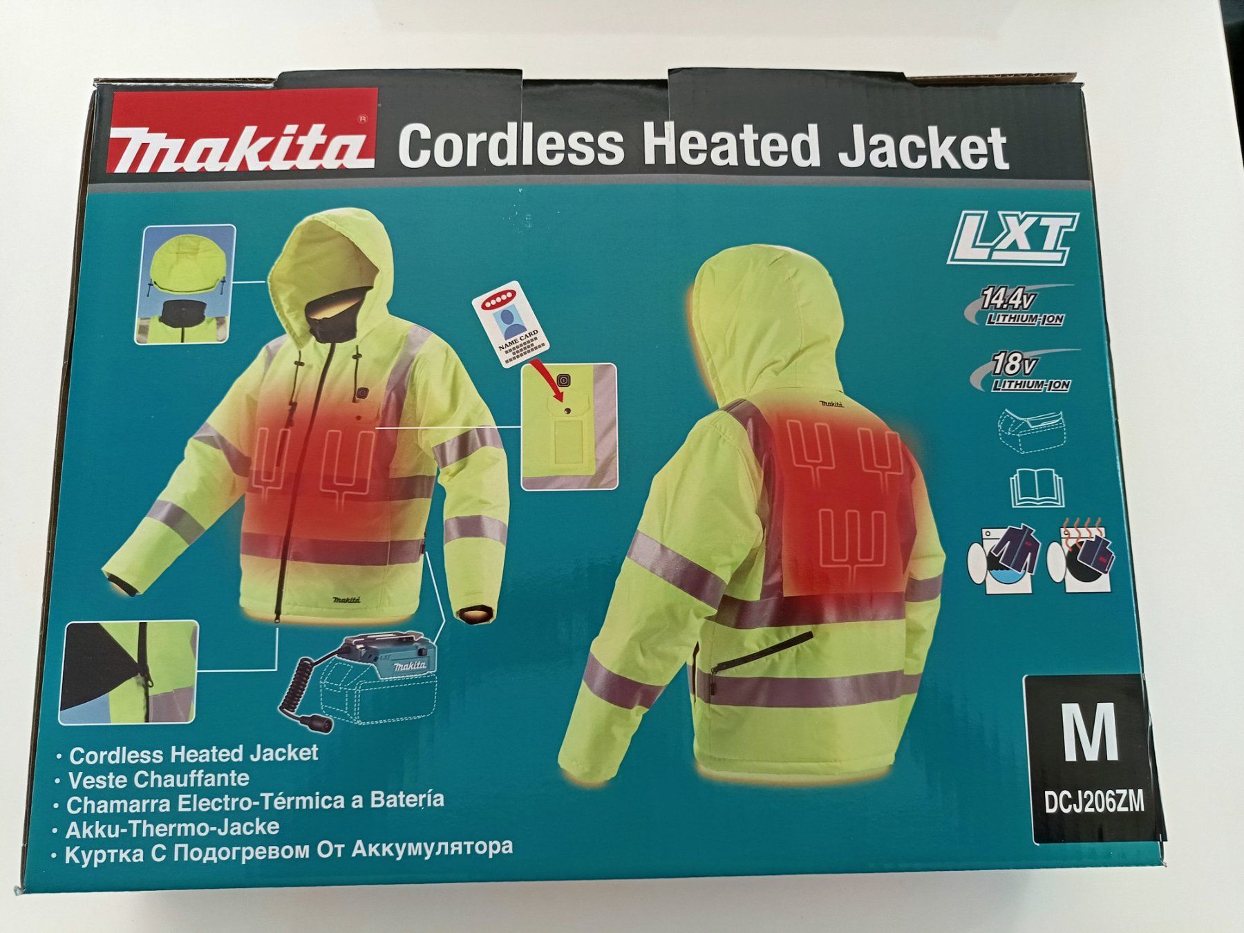 Giacche: Neue Makita Heizjacke Grösse M – Nuovo e nell'imballaggio originale da Rüthi (Rheintal) venduto da Balty