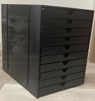 USM Haller Schubladenbox 10 Fächer schwarz für A4 Ablage