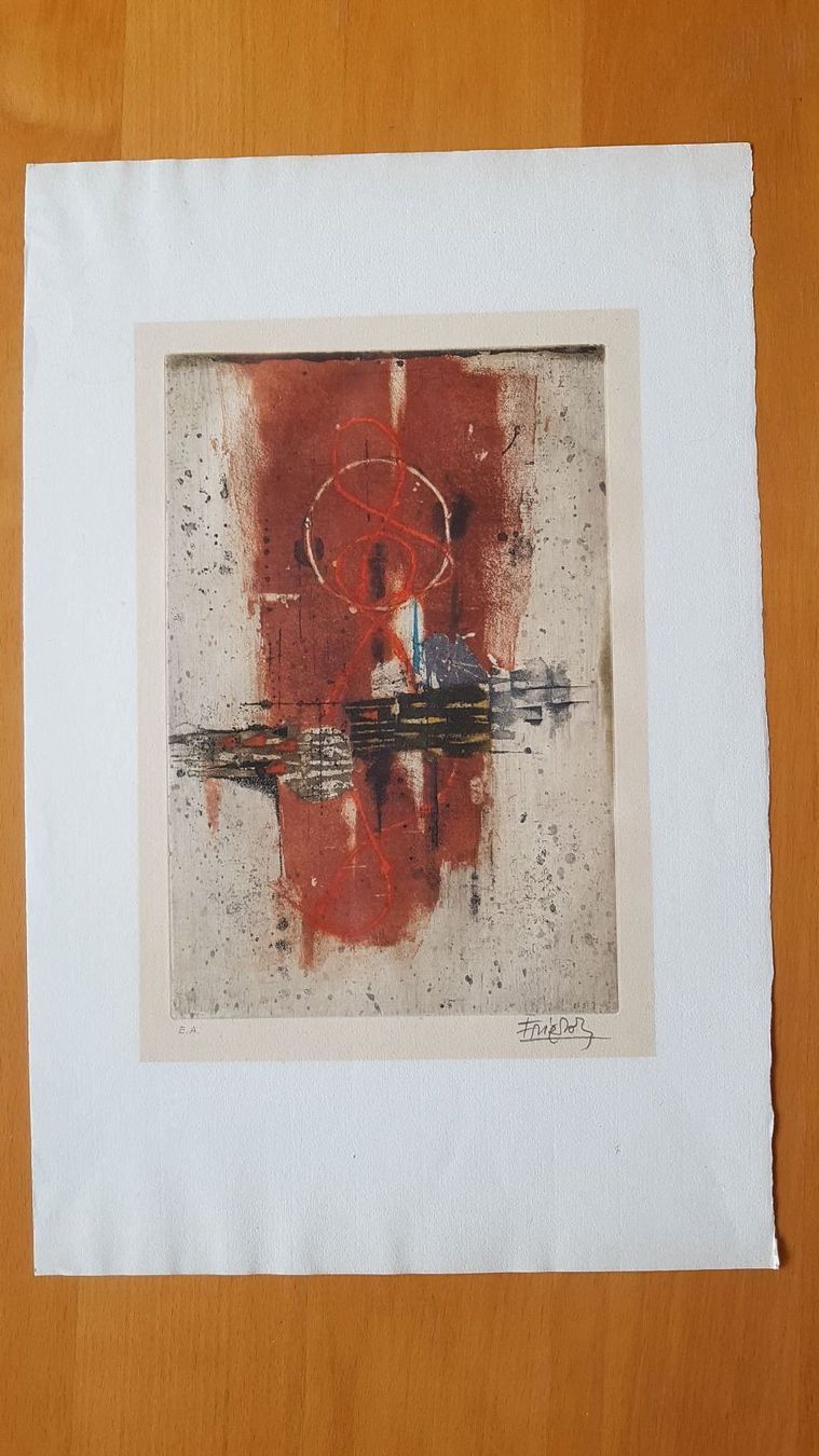 Grafica & Litografie: Johnny FRIEDLAENDER 1912-1992 Radierung – Usato da Emmenbrücke venduto da Kunstankaufverkauf9