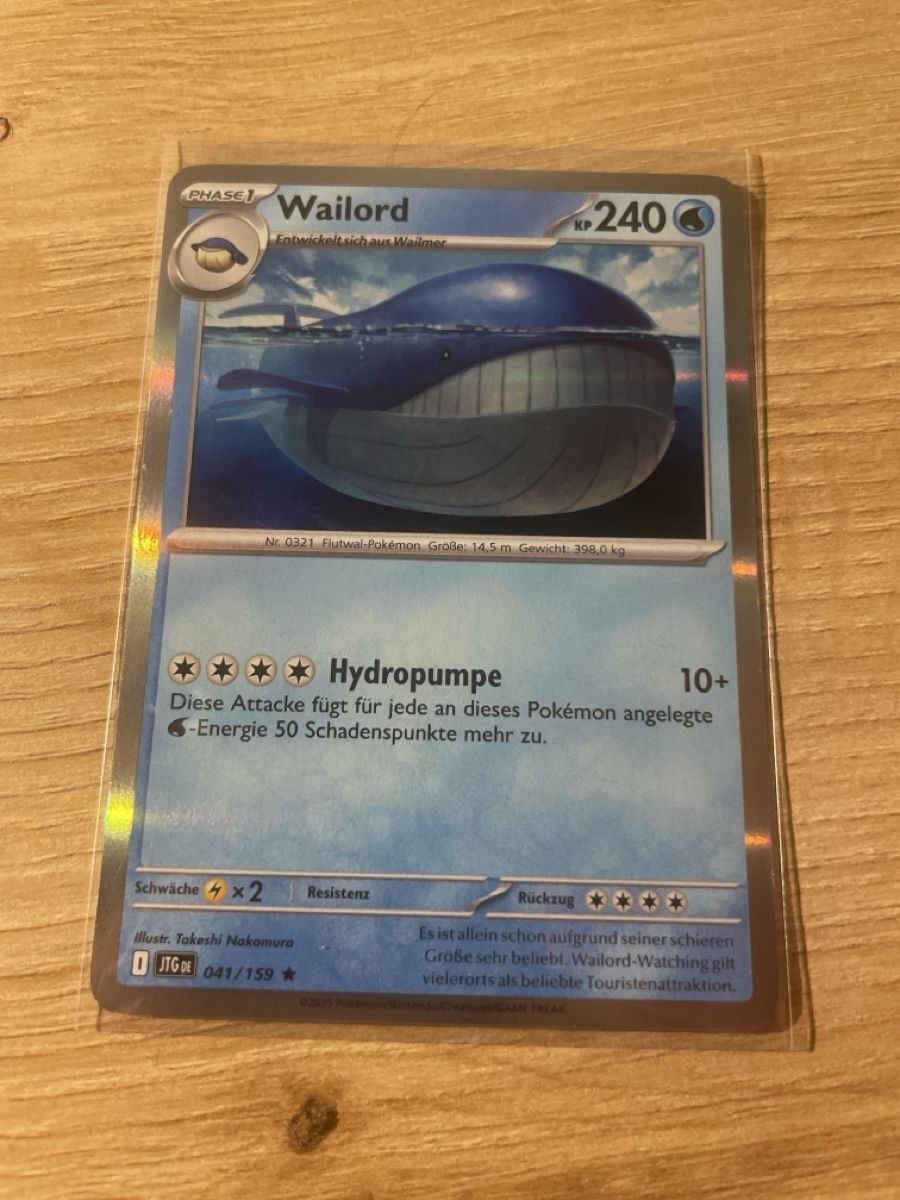 Pokémon Carte collezionabili: Wailord – Nuovo (secondo la descrizione) da Sargans venduto da Didis