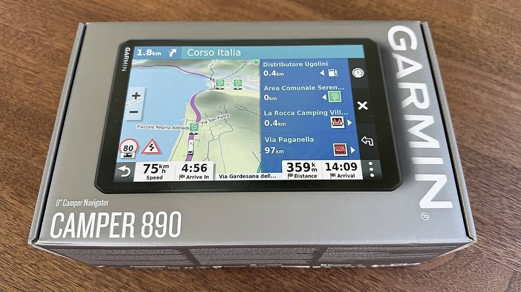 Garmin Navigationsgeräte: Camper Navi Garmin 8" – Gebraucht aus Sachseln von Jumpflash