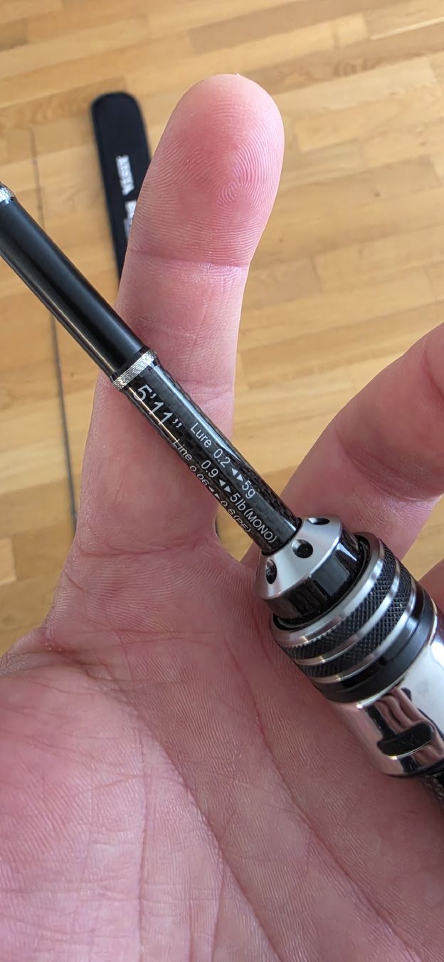 Canne da pesca: Xesta Black Star Solid 2nd Generation S511-S. – Usato da Alpnach Dorf venduto da Maksim777 2
