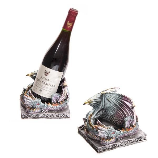 Statuette: Flaschenhalter- SCHLAFENDER DRACHE – Nuovo e nell'imballaggio originale da Rupperswil venduto da big-one-sale
