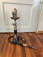Wasserpfeife/Shisha aus Glas ca.50cm hoch *z.T Rostig*
