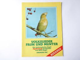 Heft: Volkslieder froh und munter, Willi Nagel, Sikorski 965