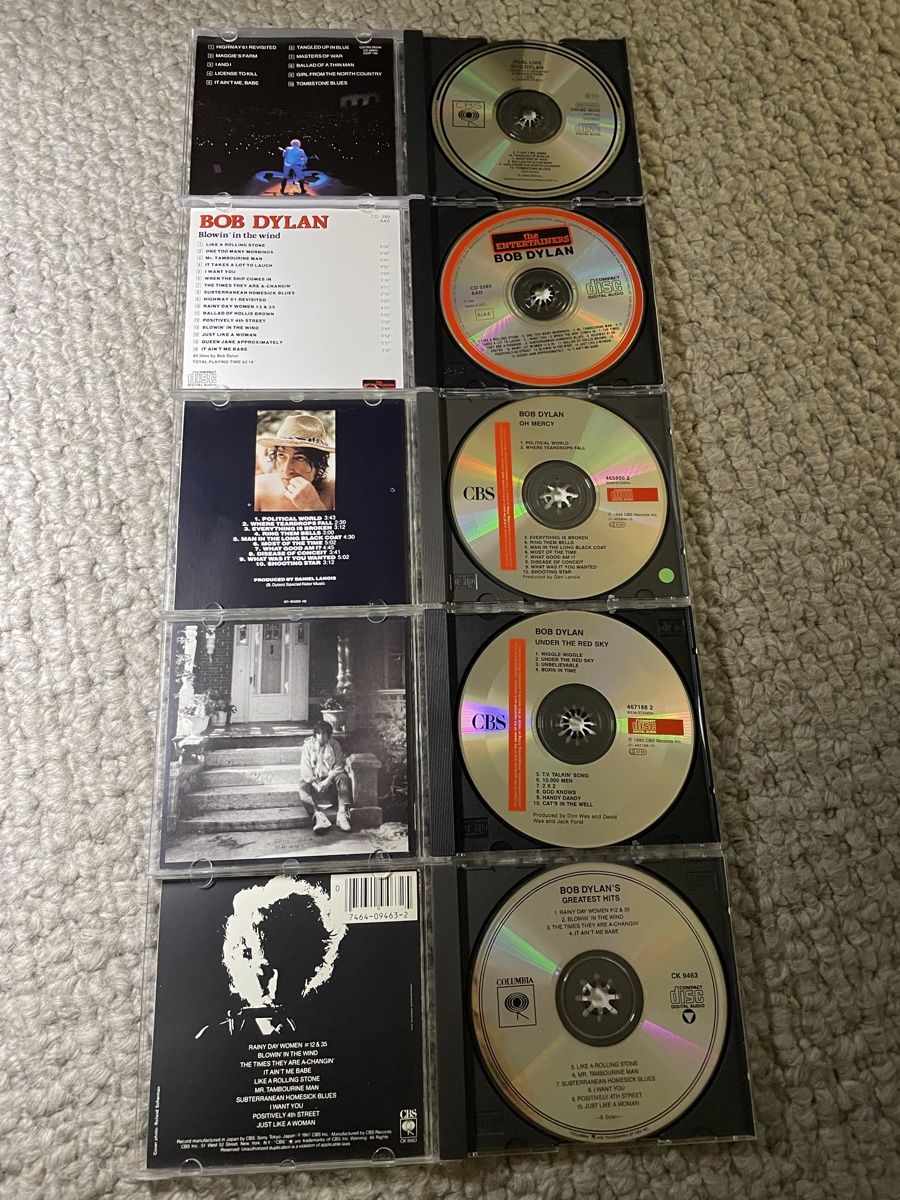 CDs: 5x Bob Dylan  – Neu (gemäss Beschreibung) aus Reinach AG von trigger7811 1