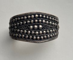 Vintage Boho Silver Bracelet