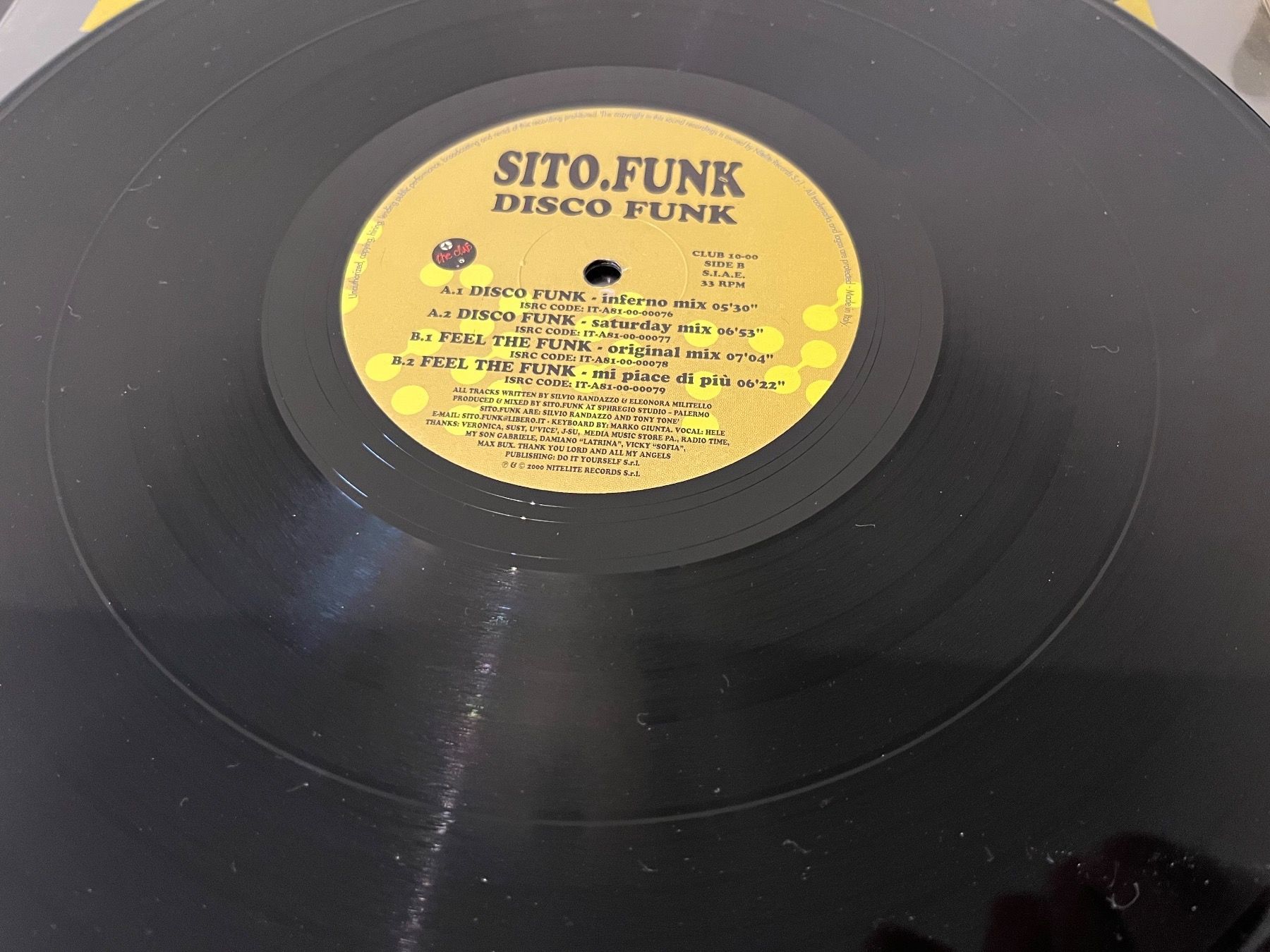 Vinyles: Sito.Funk - Disco Funk 12“ House – D'occasion à Schübelbach par Klabauterli 2