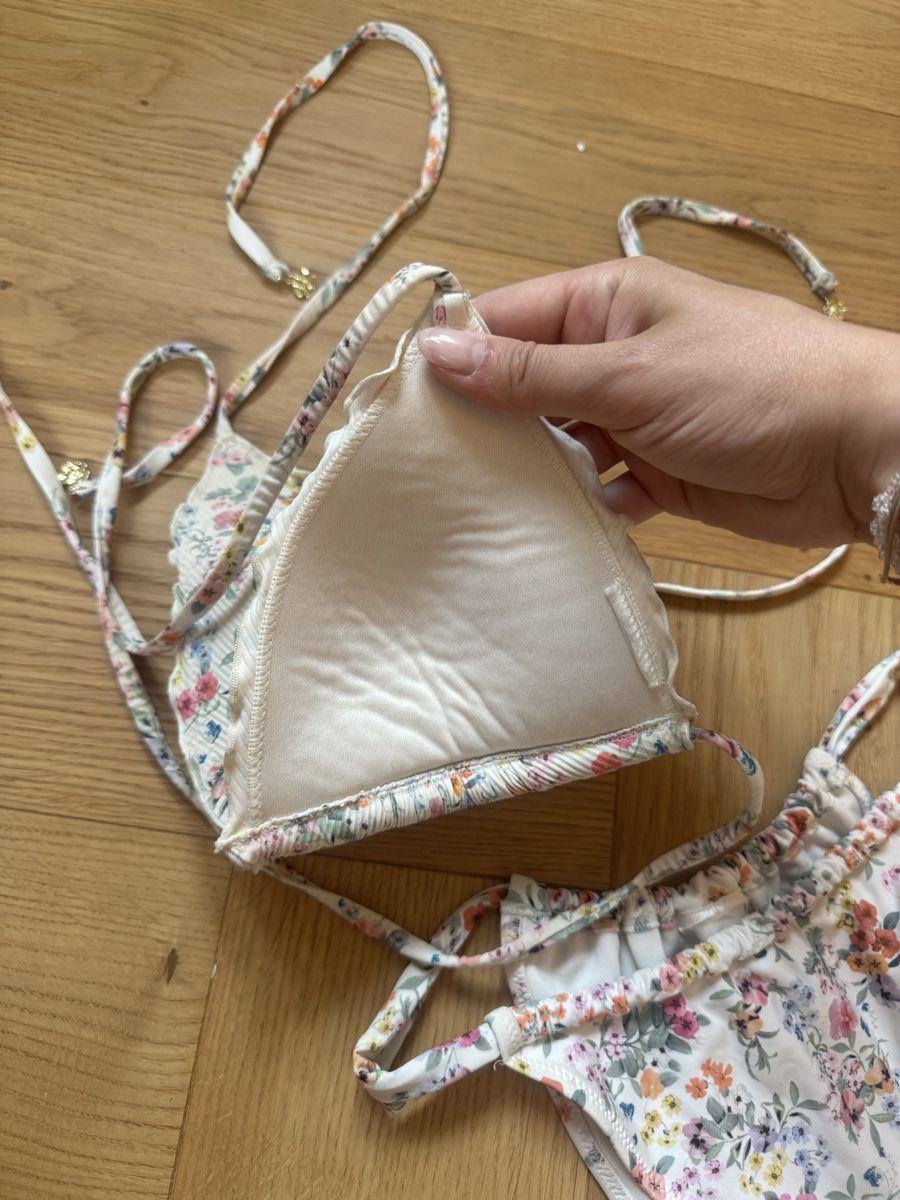 H&M Costumi da bagno & Bikini: H&M padded Blumen Bikini Set Gr. XS push up  – Nuovo (secondo la descrizione) da Zürich venduto da milenaxx 5