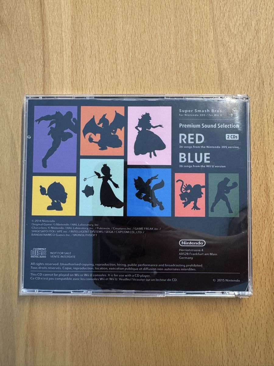 CD: Super Smash Bros. Premium Sound Selection 2 CDs – Nuovo (secondo la descrizione) da Wil SG venduto da eid_m7ks 3