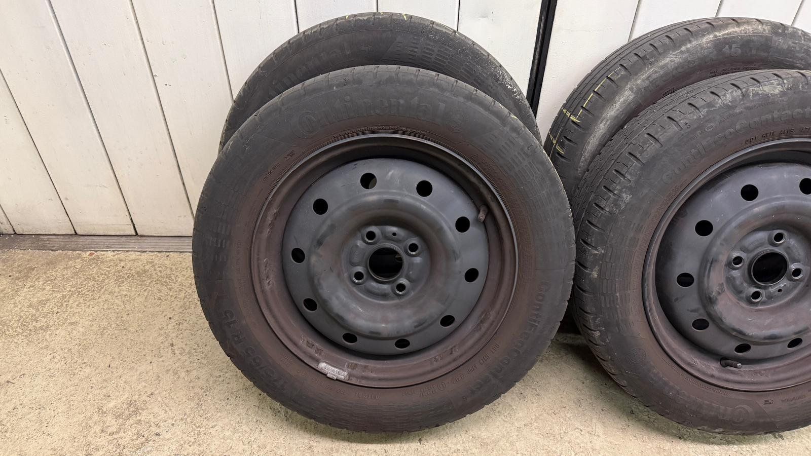 Pneumatici & Ruote complete: Kompletträder Stahl 15 Zoll – Usato da St. Gallen venduto da autobodan 1
