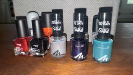 2 Trend up, 3 Manhatten, 2 kiko, 2 divers Nagellack