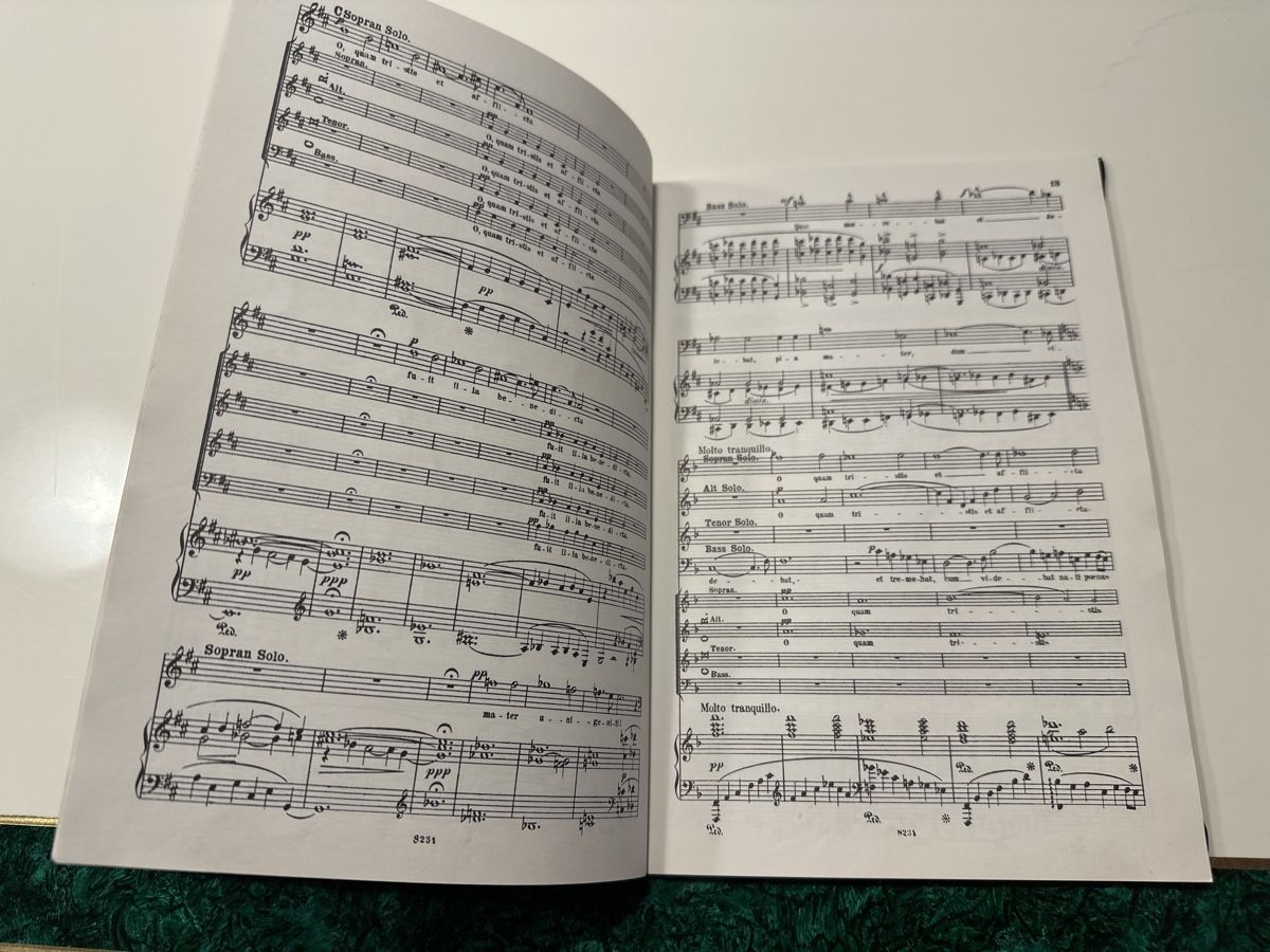 Libri: Dvorak: Stabat Mater - Elite Edition 1056 – Usato da Wald ZH venduto da Martin79 3