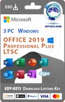 Microsoft Office 2019 Professional Plus 3 PC Lifetime
