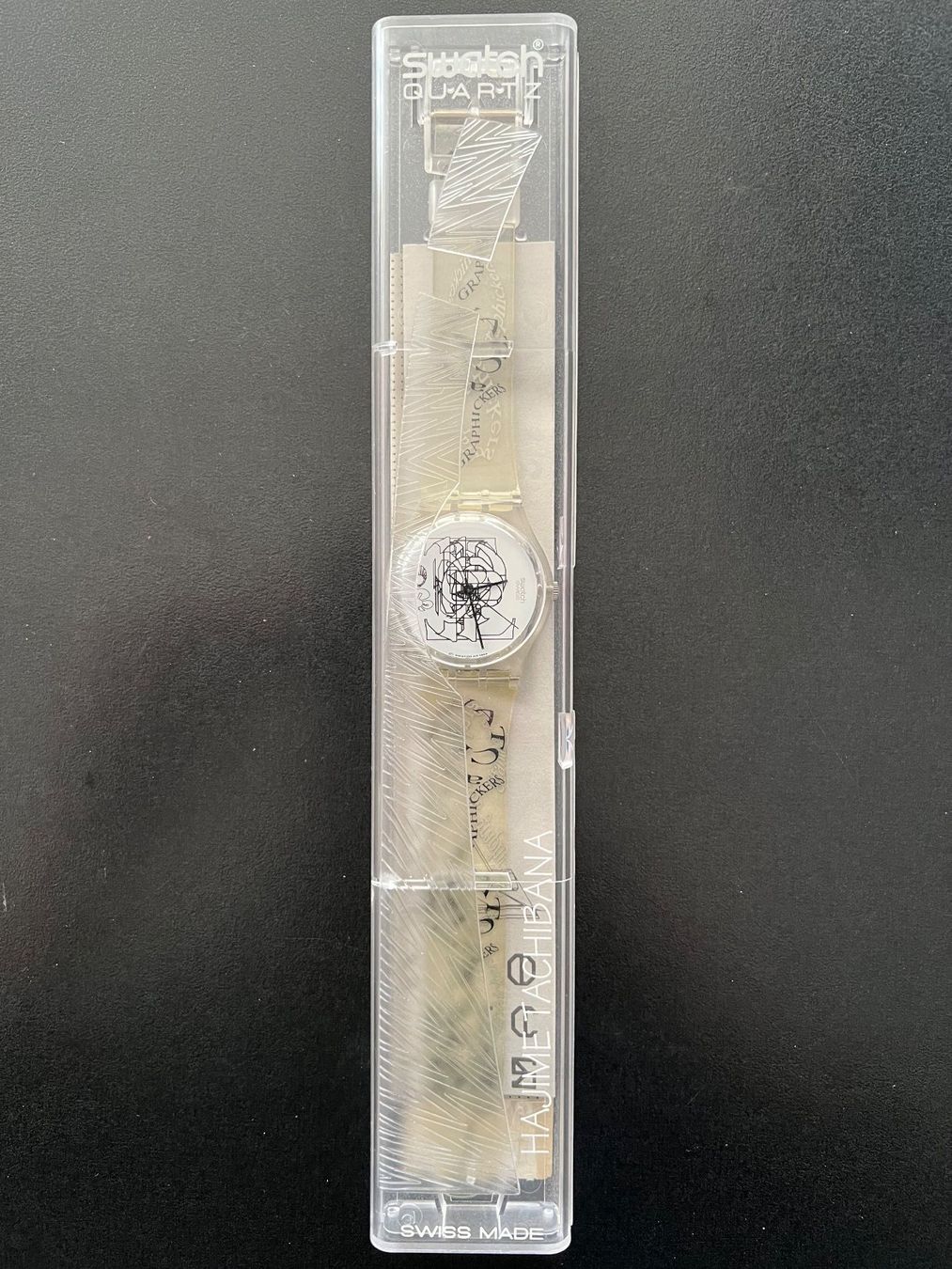 Swatch Orologi: Swatch Gent (GK208) Graphickers – Nuovo e nell'imballaggio originale da Künten venduto da Spike17