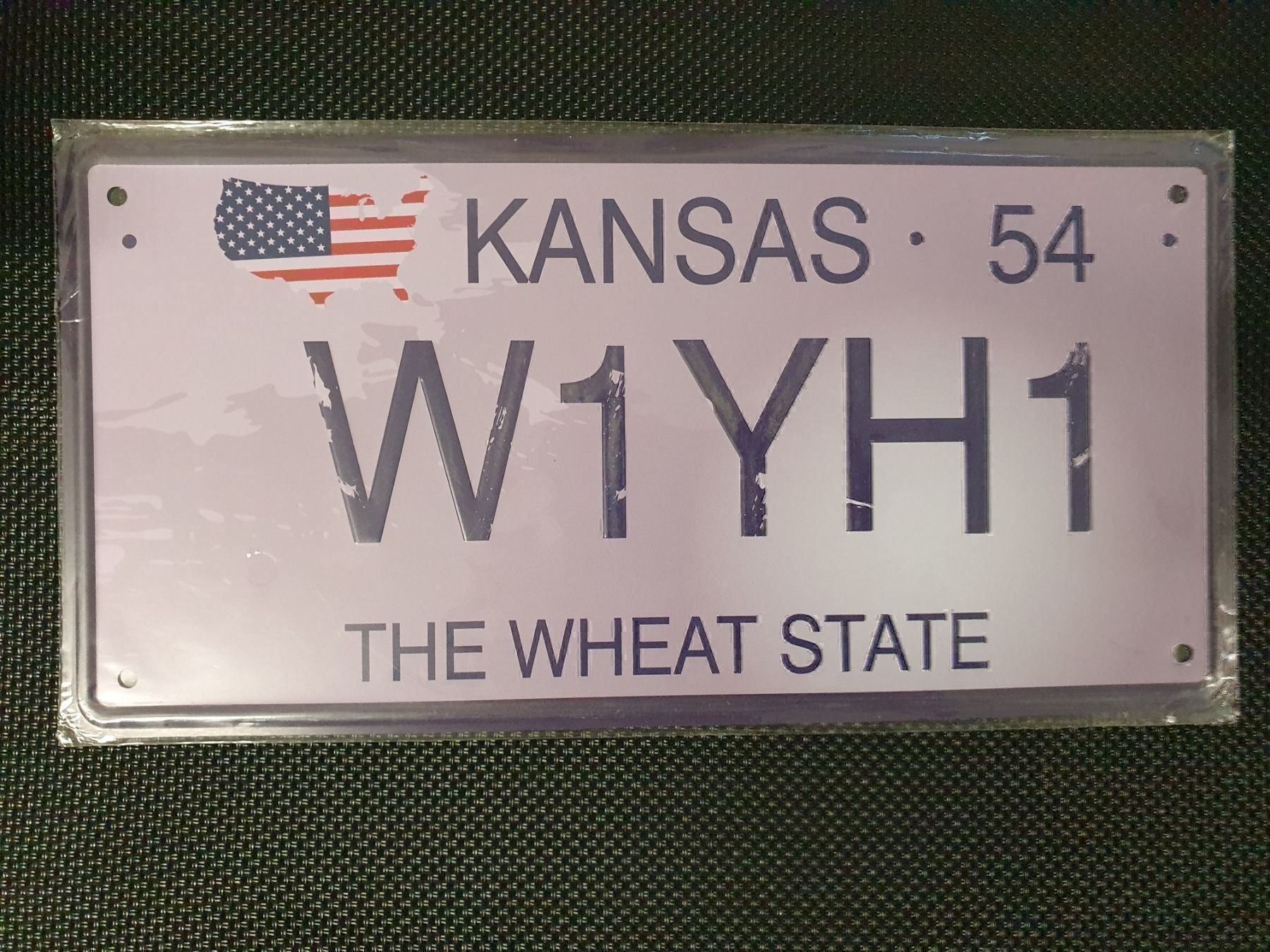 Migros Sammelbilder & Trading cards: Nummernschild KANSAS USA – Neu (gemäss Beschreibung) aus Arni BE von bomba15