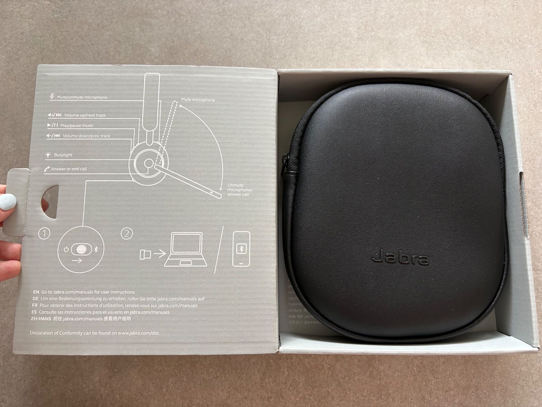 Jabra Cuffie: Jabra Evolve2 65 MS Headset – Nuovo e nell'imballaggio originale da Basel venduto da El_Haraldo 1