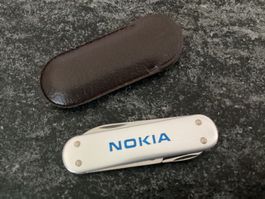 Victorinox Aluschalen Sackmesser "NOKIA“ Handy NEU im ETUI