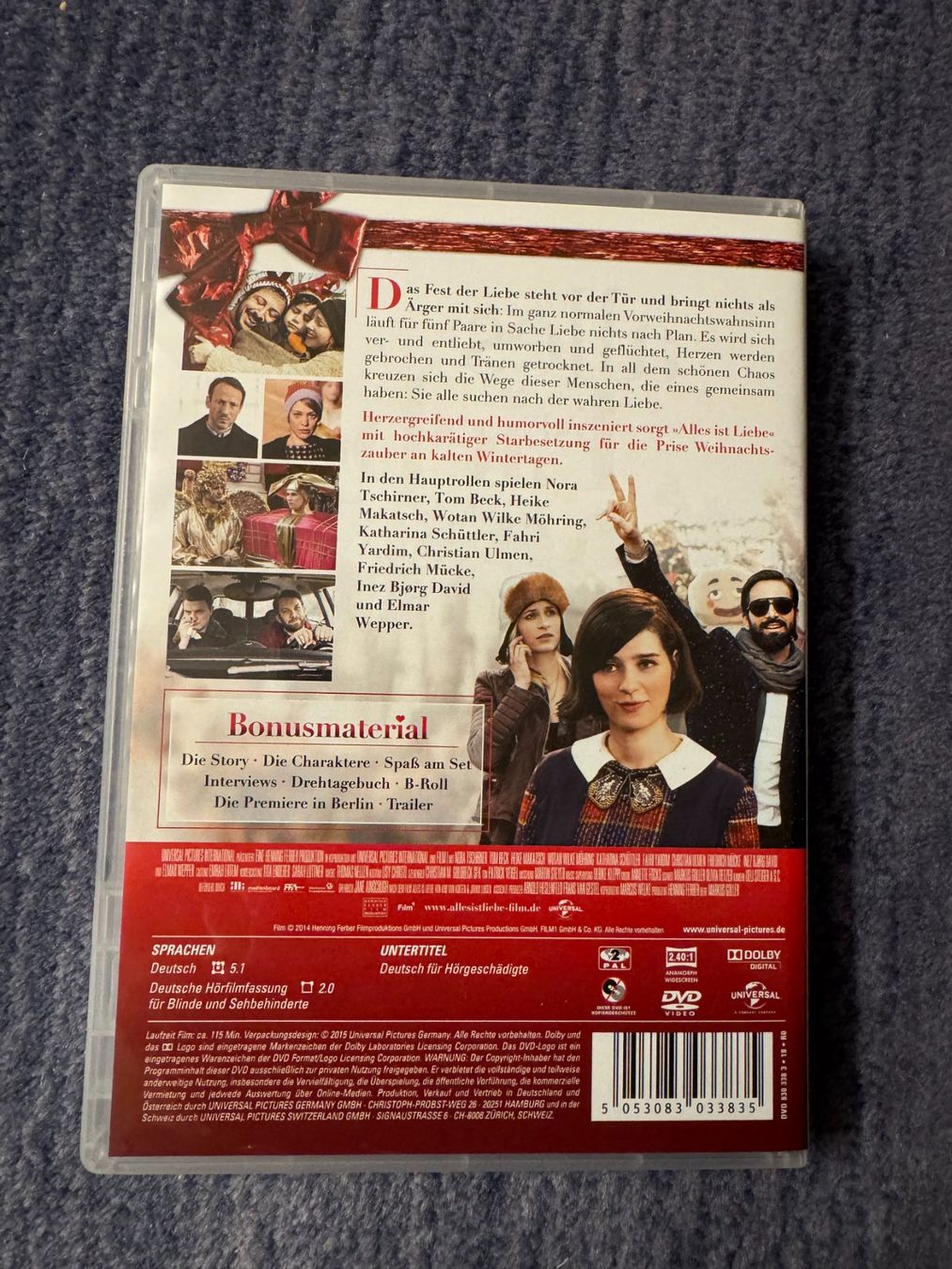 Tutti i DVDs: DVD Alles ist Liebe – Usato da Winterthur venduto da Malve00 1
