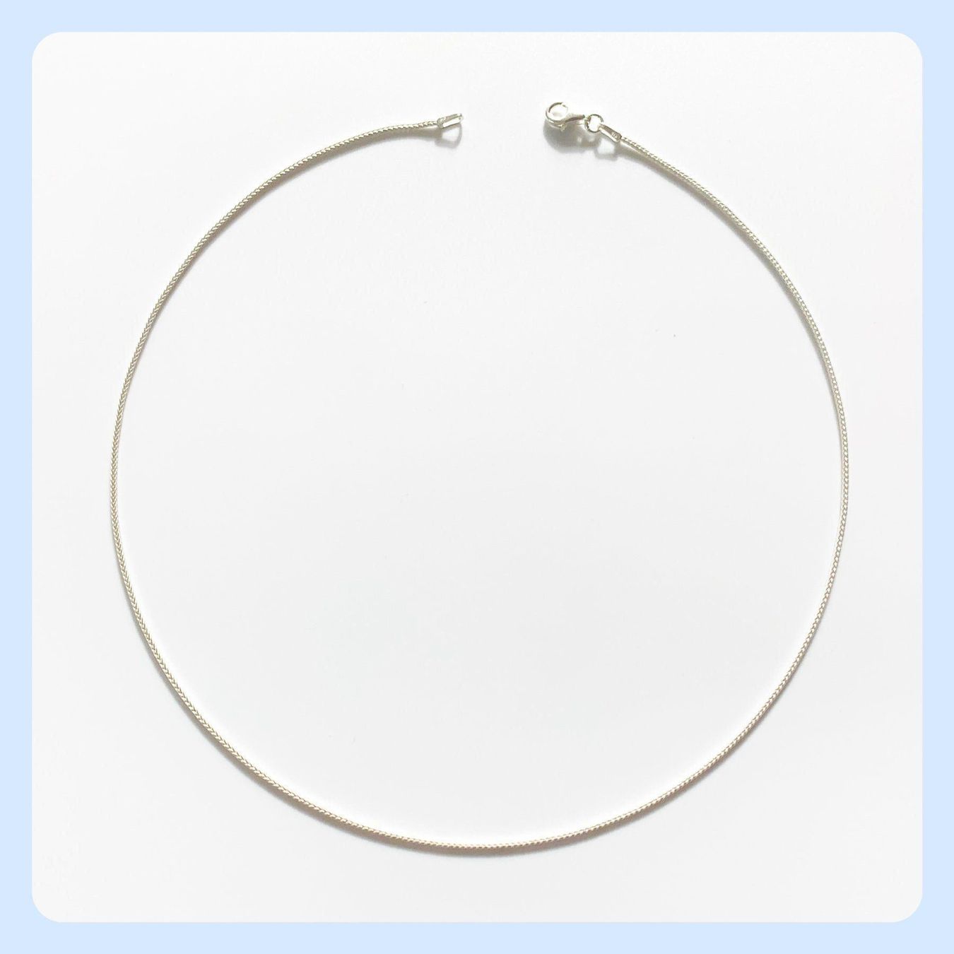 Gioielli antichi: Weizenkette 42cm, Silberkette 1,35mm – Nuovo e nell'imballaggio originale da Zürich venduto da Mevas_Silber 2