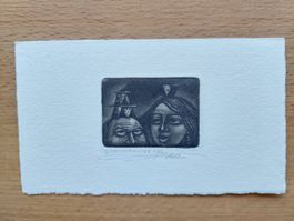 Exlibris Vladimir Vereschagin - Orig. Radierung signiert