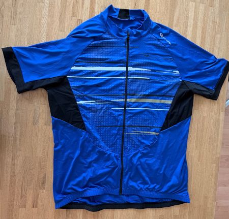 T-Shirt - GONSO Velo Trikot blau grau ca. Gr. XXL