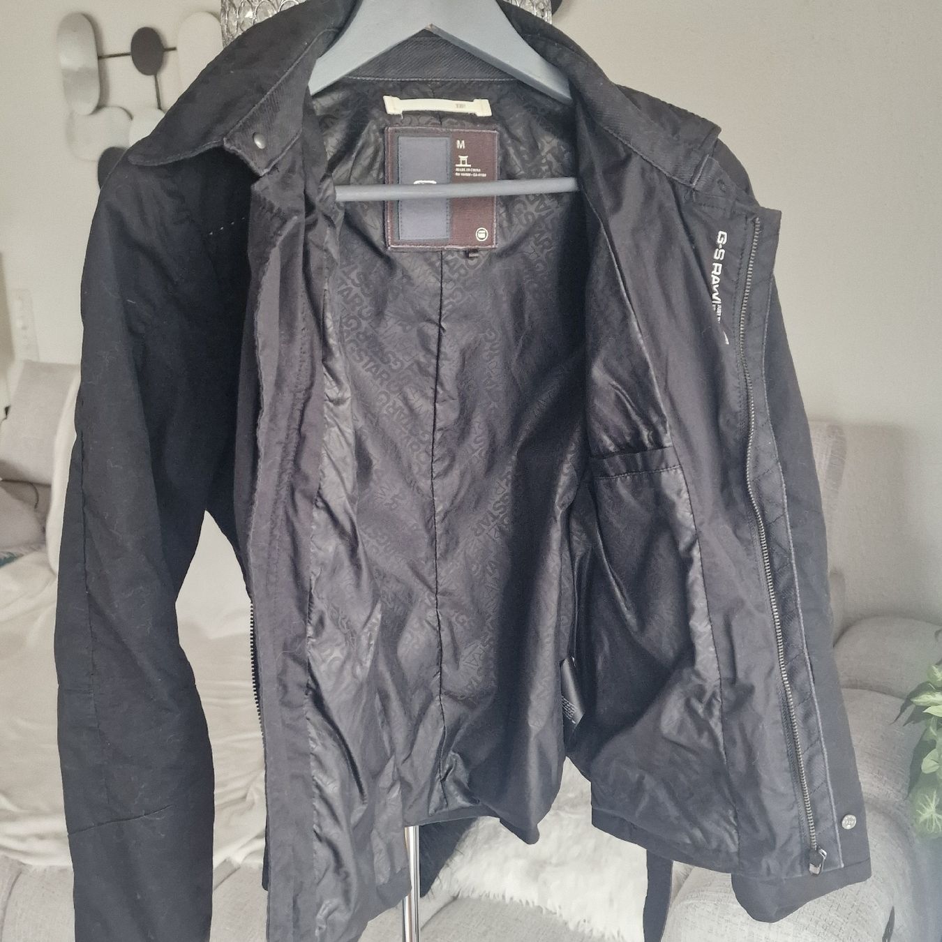 G-Star Giacche: G-Star Raw Übergangsjacke, schwarz, Grösse M – Usato da Effretikon venduto da 84CK 4