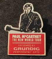 GG355 - Pin Paul M'Cartney The new World Tour / Grundig