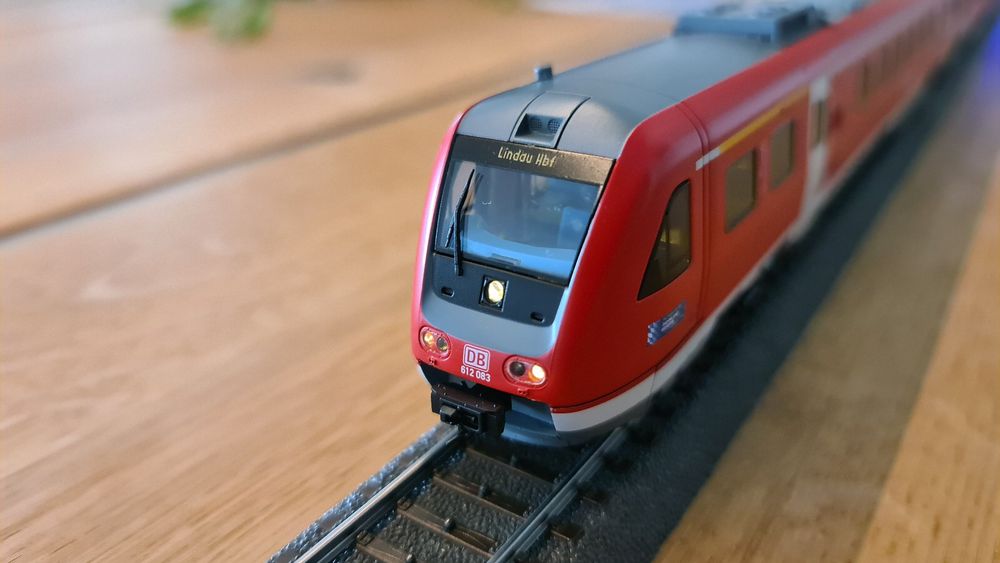 PIKO H0 59230 DB Dieseltriebwagen VT 612 Epoche VI (Neu und ...