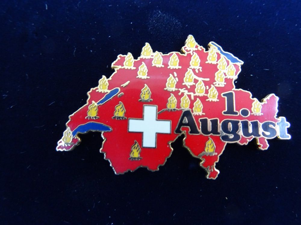 1.August Pin (Neu und originalverpackt) in Hinwil für CHF 99 – mit ...