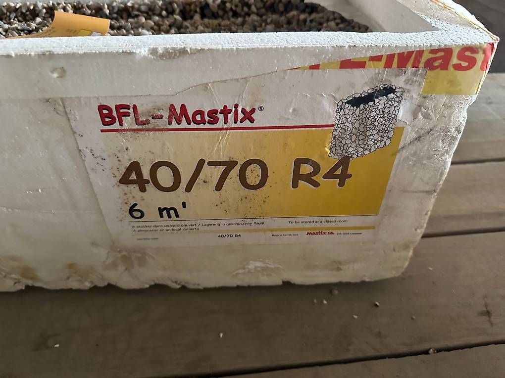 Mastix 40/70 R4, Dichtungsband, Arbeitsfuge, 4.80 lm (Gebraucht) in ...