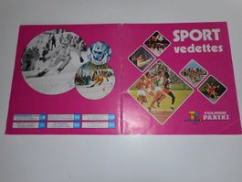 Panini Album Sport Vedettes 74/1974 nicht komplett 139/288
