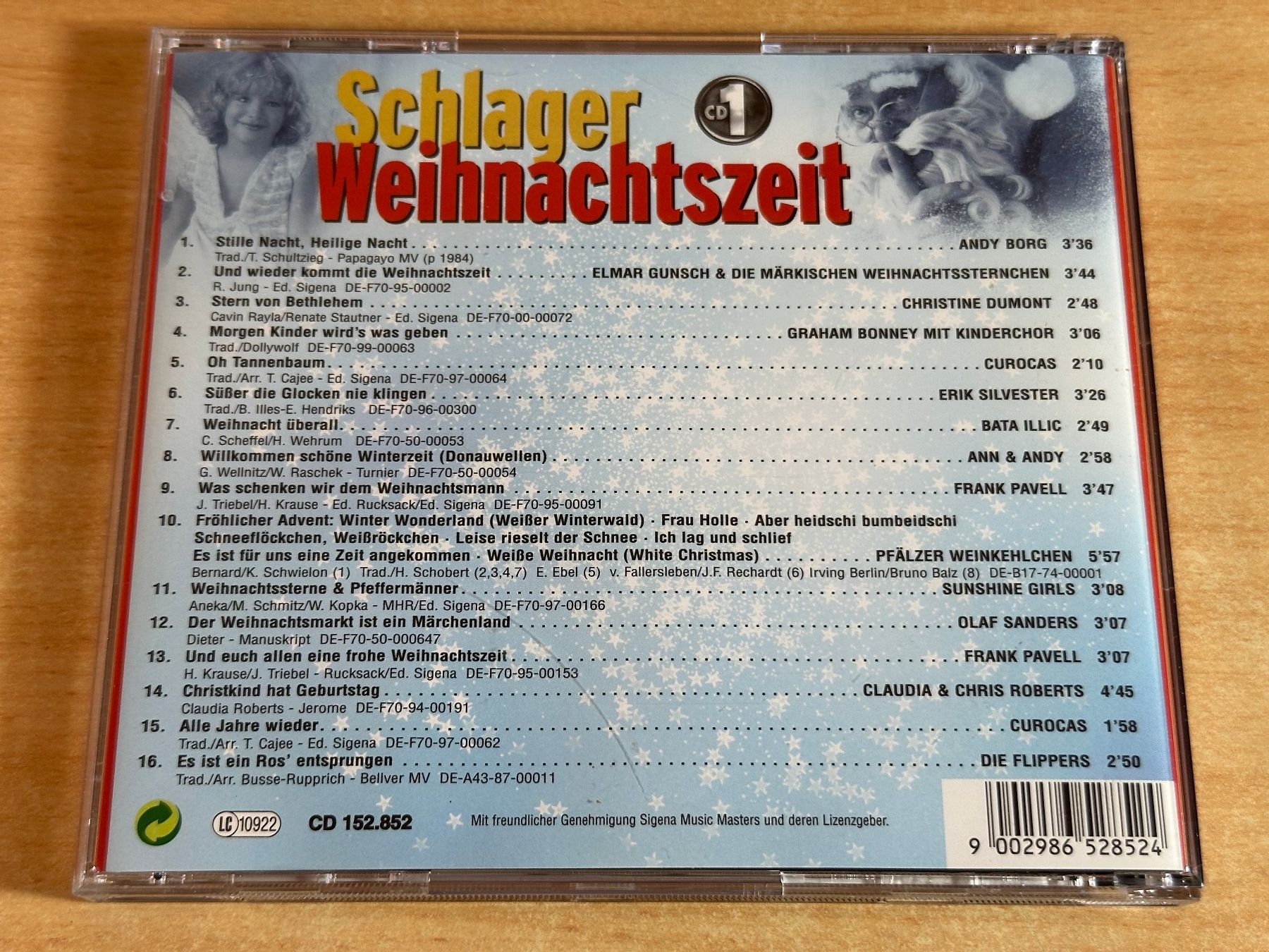 CD: Various - Schlager Weihnachtszeit - 3 CD – Usato da Rikon im Tösstal venduto da Alpenmutz 3